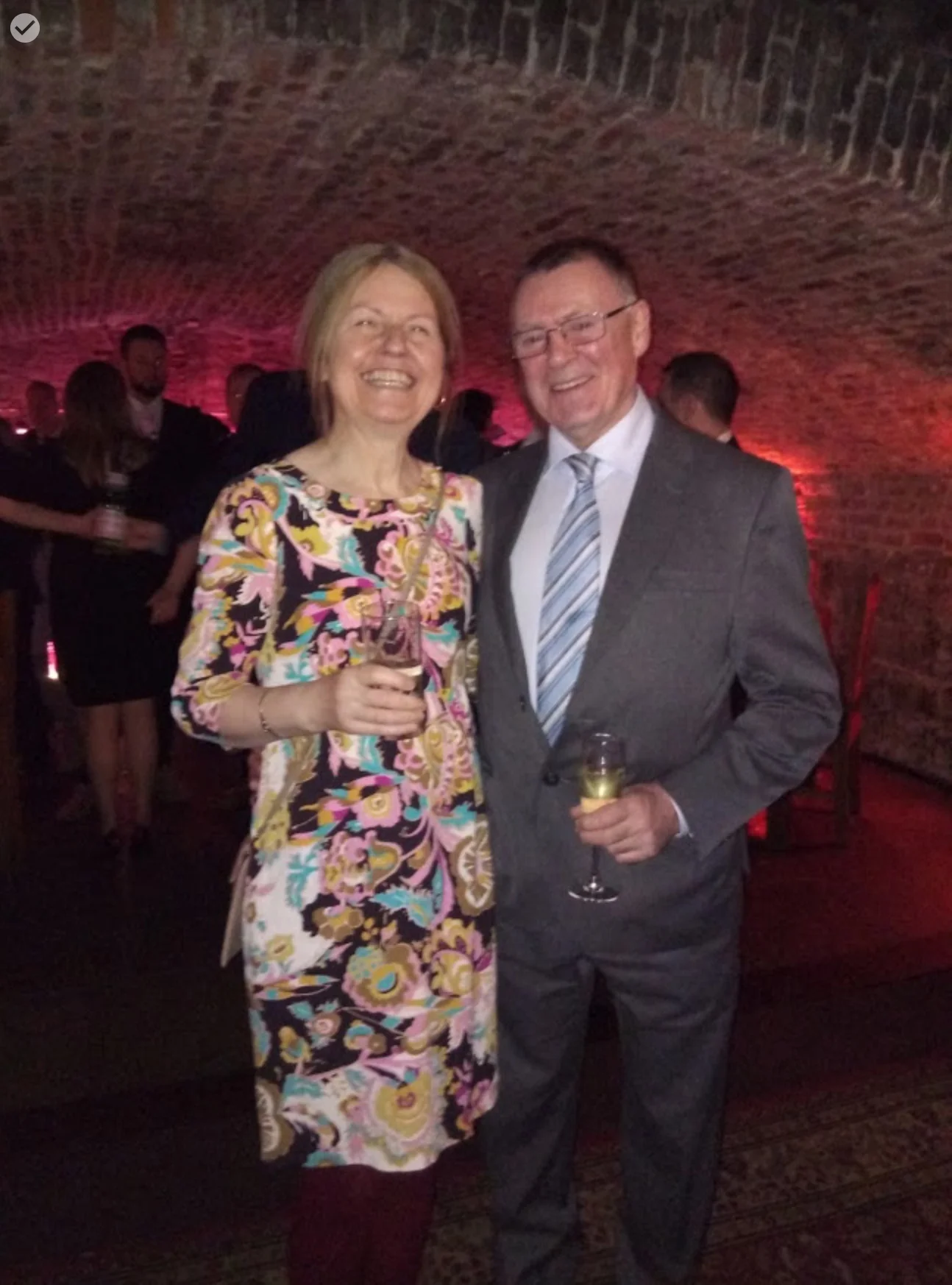 Leslie Tait and his wife Maggie