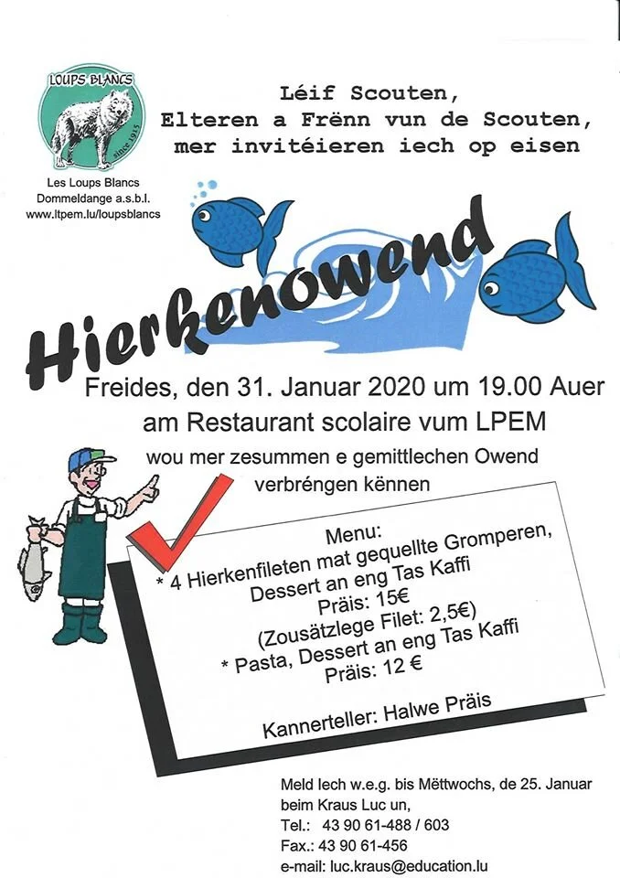 HIERKENOWEND BEI DE LOUPS BLANCS