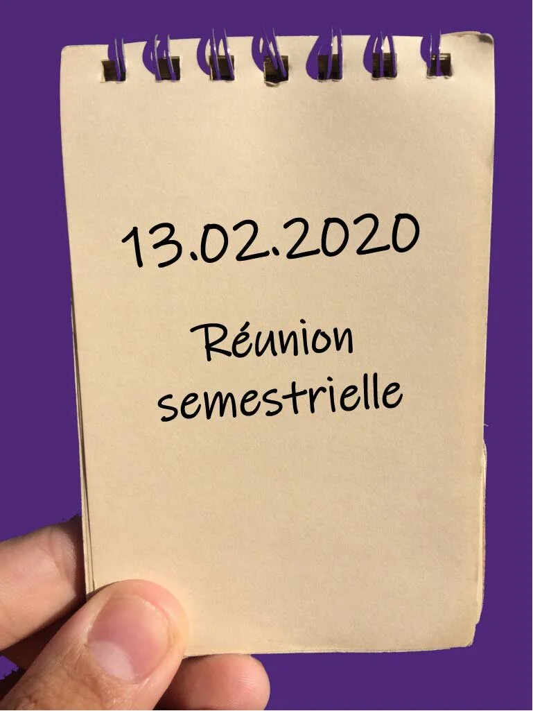 Réunion semestrielle