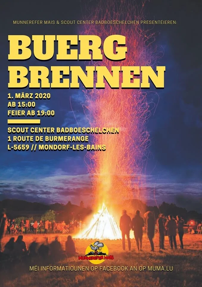 Buergbrennen - Fête des brandons