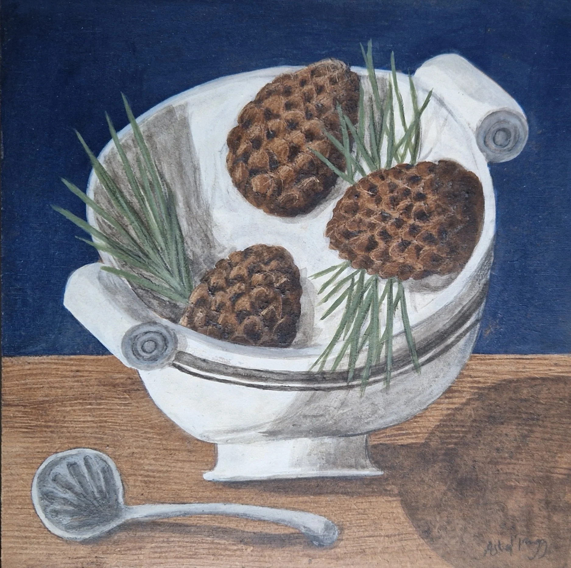 The Sugar Bowl Painting by Dutch Artist Astrid Trugg, Scotland, UK.jpg