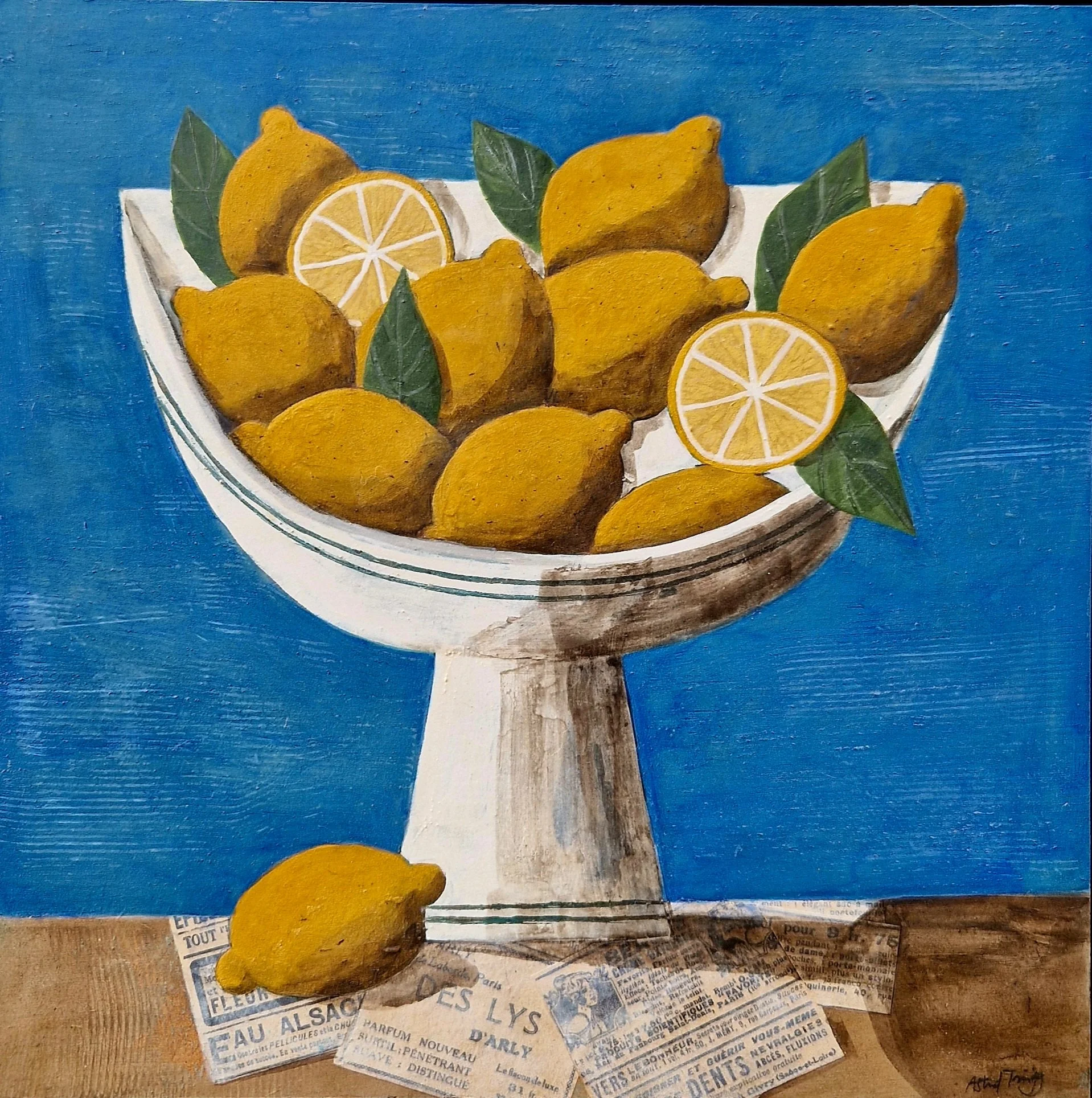 Lemons | 30cm x 30cm