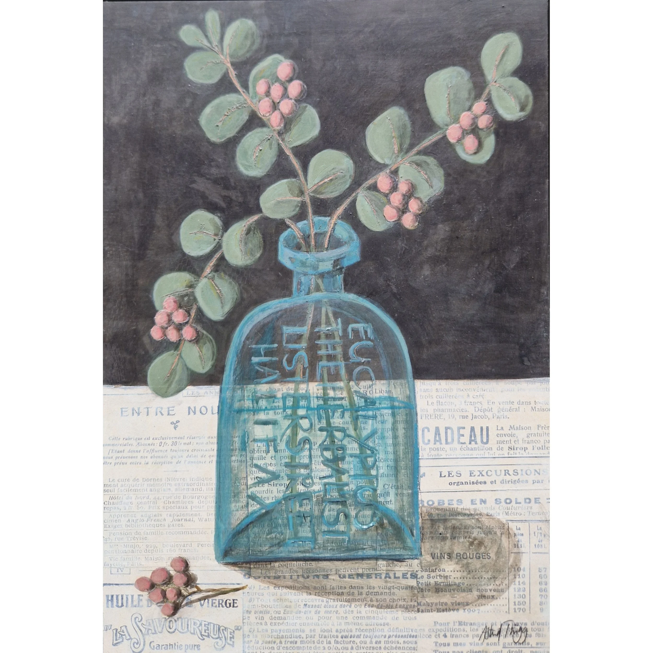 The Herbalist's Bottle | 30cm x 20cm