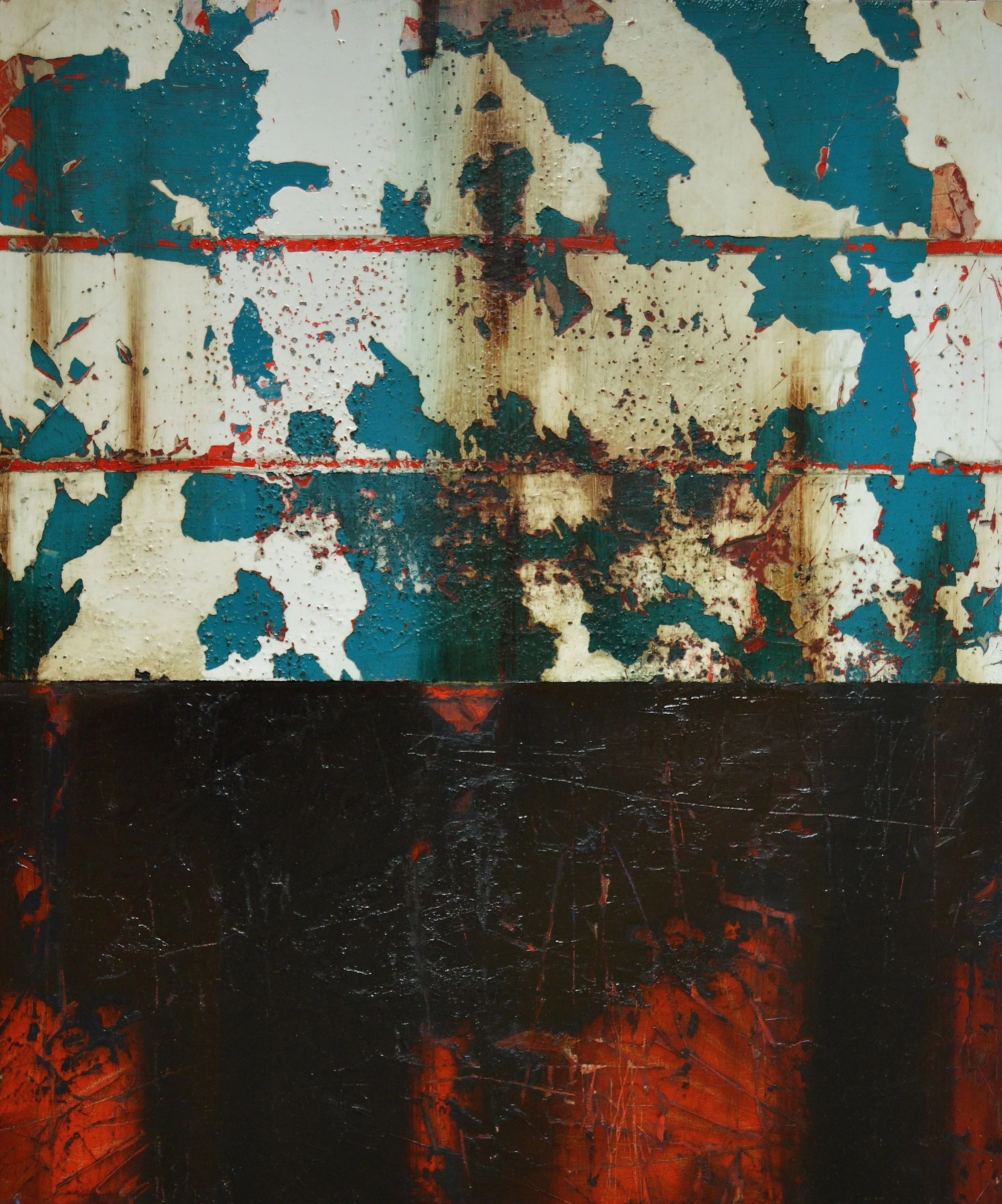 Empire, an abstract painting by Tracy Sweeney