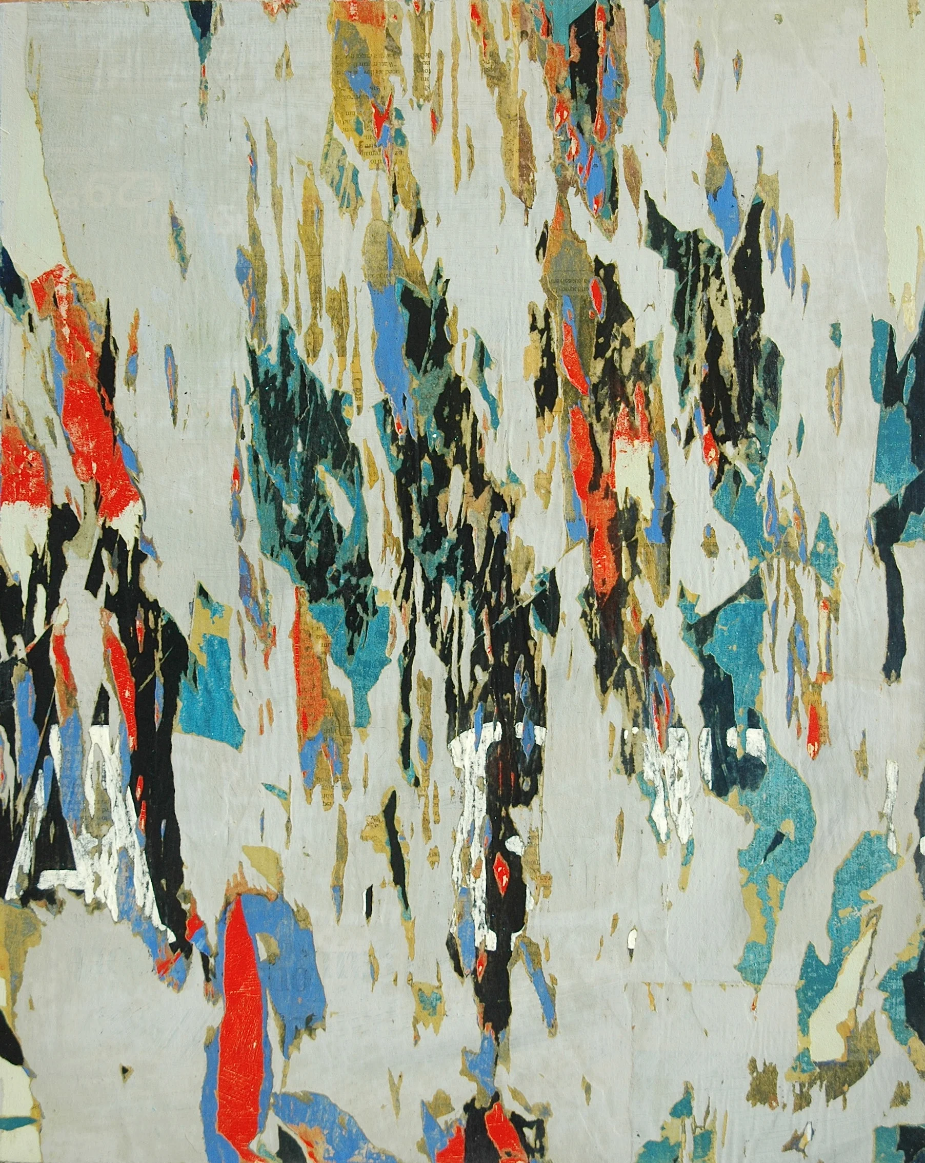 Evidence, an abstract painting by Tracy Sweeney