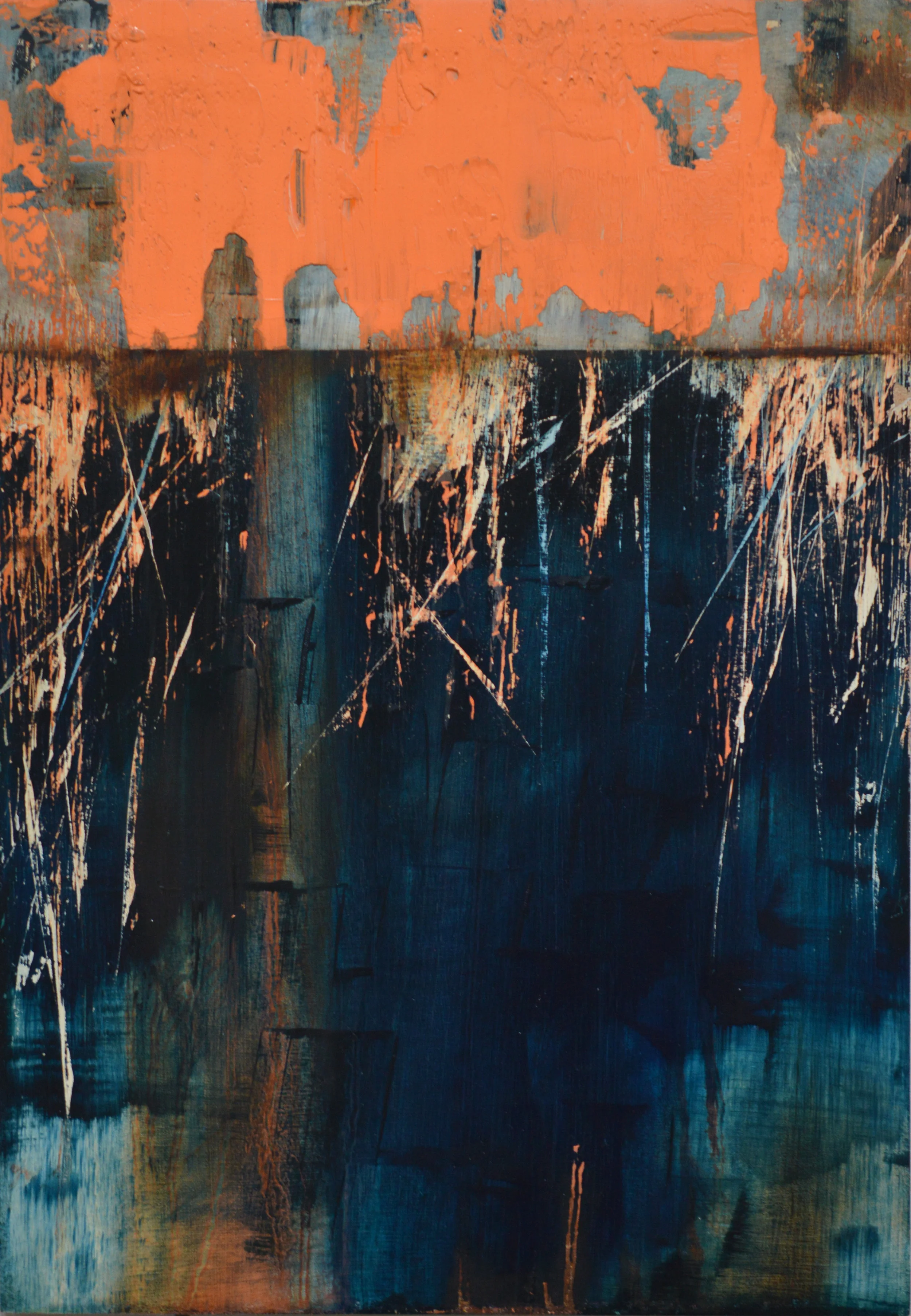 Terrain, an abstract painting by Tracy Sweeney
