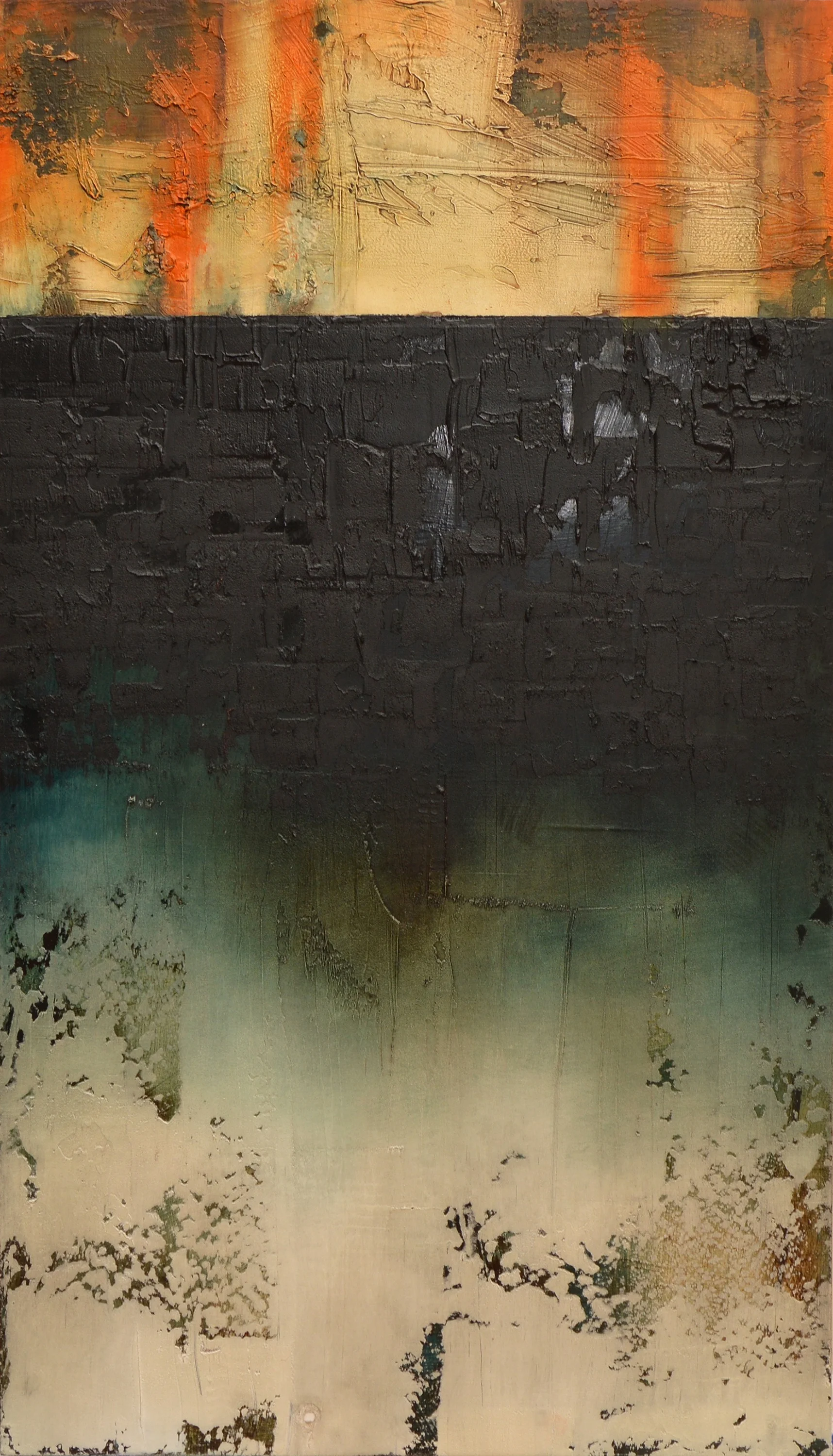 Hull, an abstract painting by Tracy Sweeney