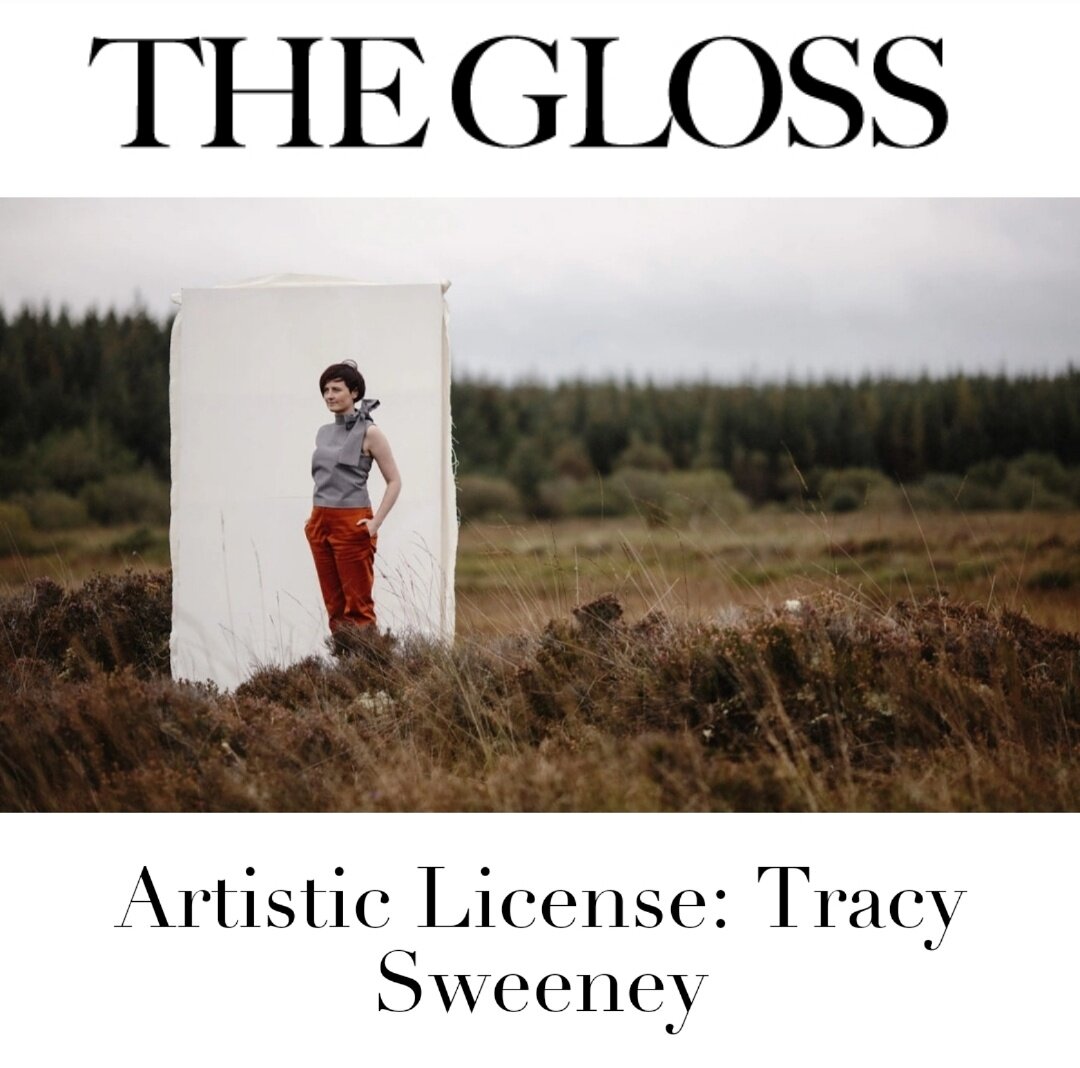 The Gloss Magazine feature ‘Artistic License: Tracy Sweeney’, 2019.