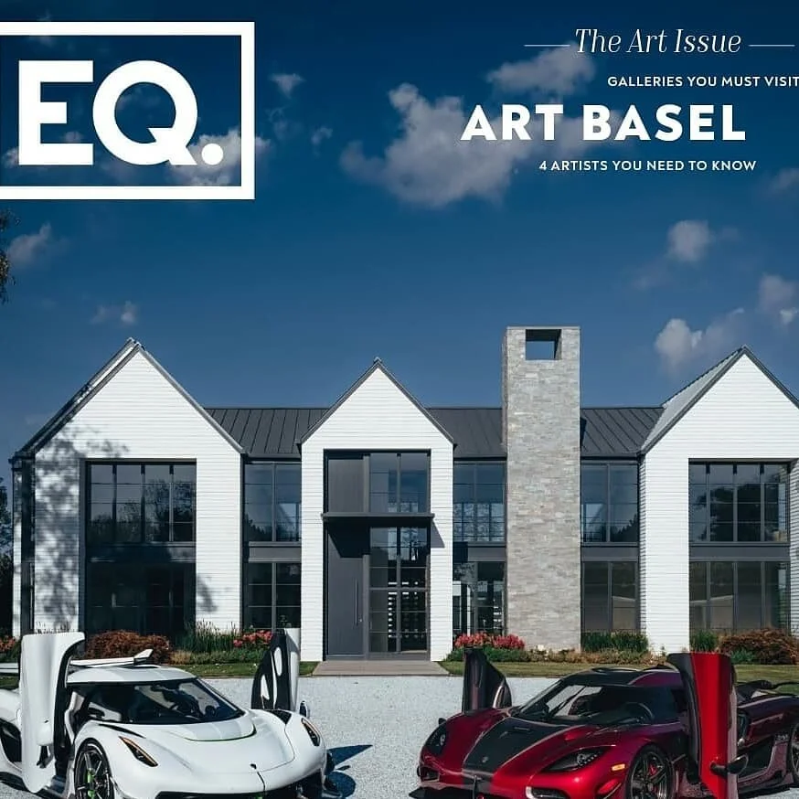 EQ Magazine Art Basel Edition featuring Tracy Sweeney, 2020.