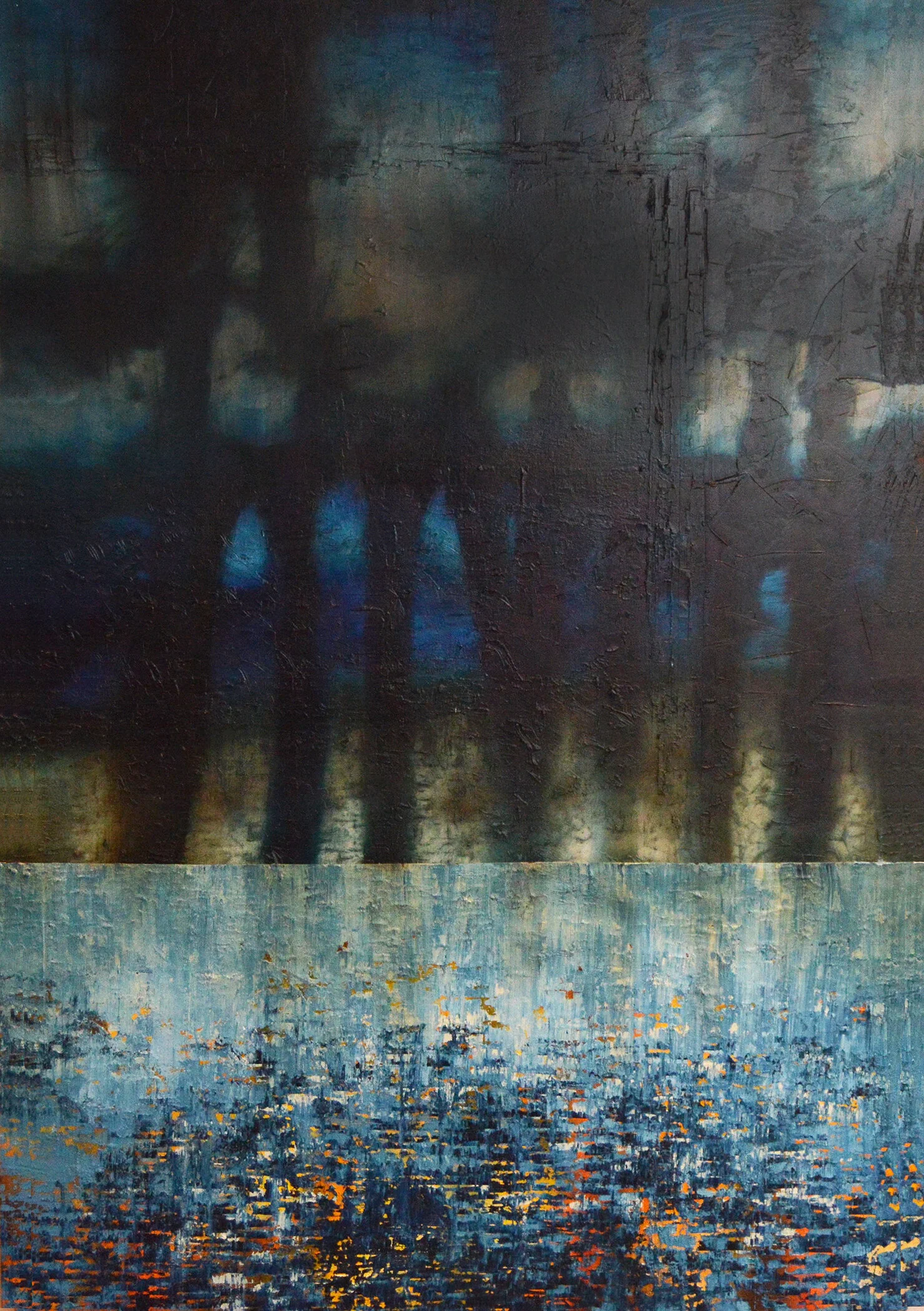 Portal, an abstract painting by Tracy Sweeney