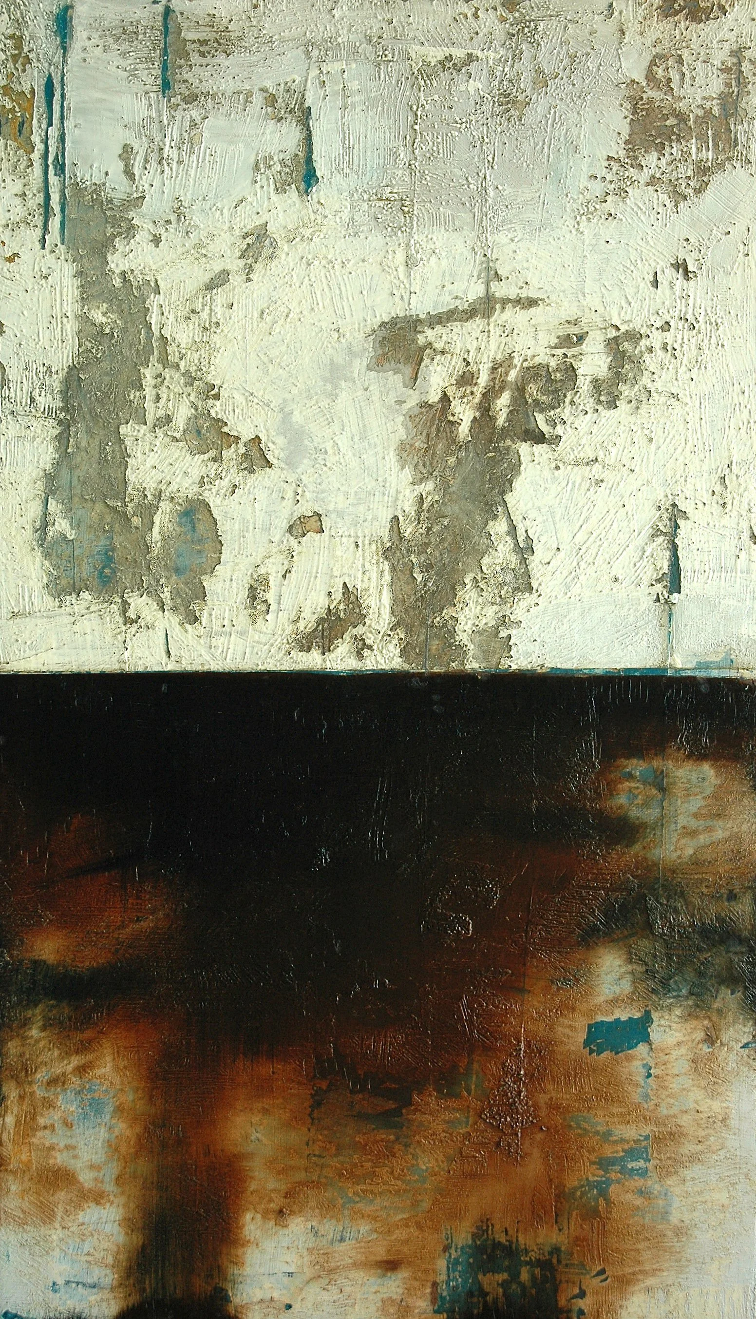 Cargo, an abstract painting by Tracy Sweeney