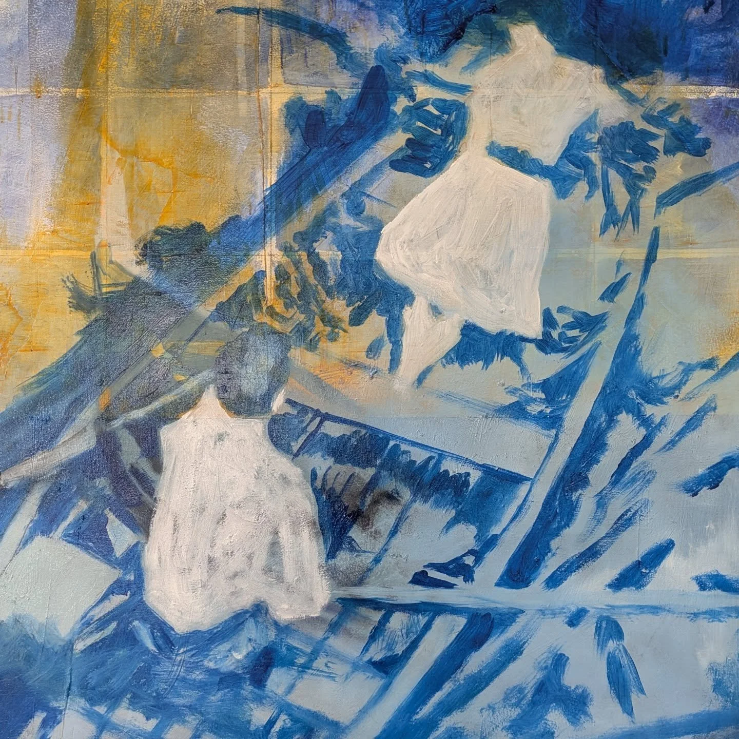 Work in progress...
.
.
#bluepainting #tracysweeneyartist #irishabstractart