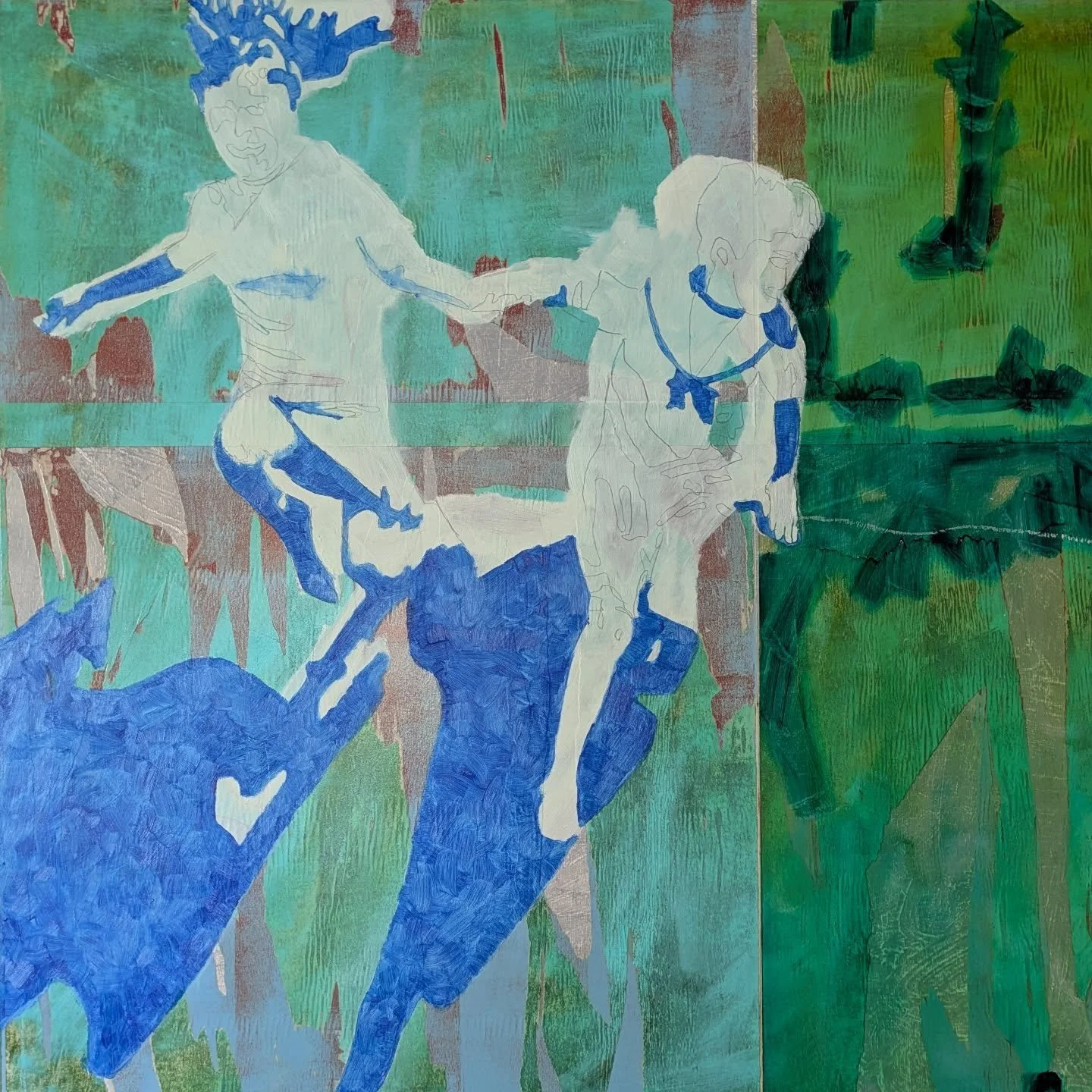 Dance like nobody's watching ..
Work in progress...
.
.
#irishabstractart #irishart #tracysweeneyartist #bluepainting #irisharchitecture