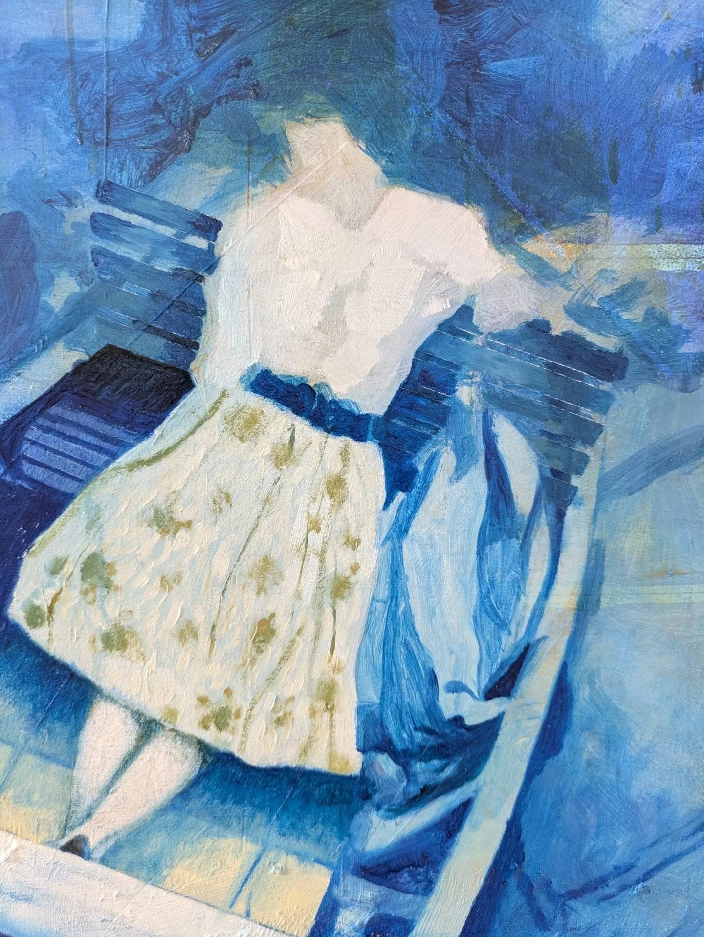 Going rogue....
.
.
#bluepainting #irishart #tracysweeneyartist #boatlife