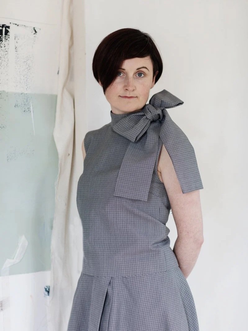 Portrait of Irish contemporary artist Tracy Sweeney
