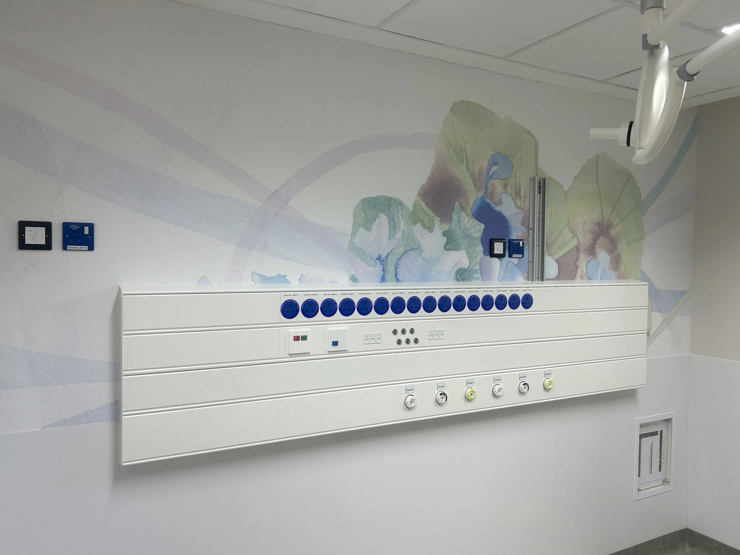 Rooted in Care installation by Tracy Sweeney in the Neonatal Intensive Care Unit at University Hospital Limerick