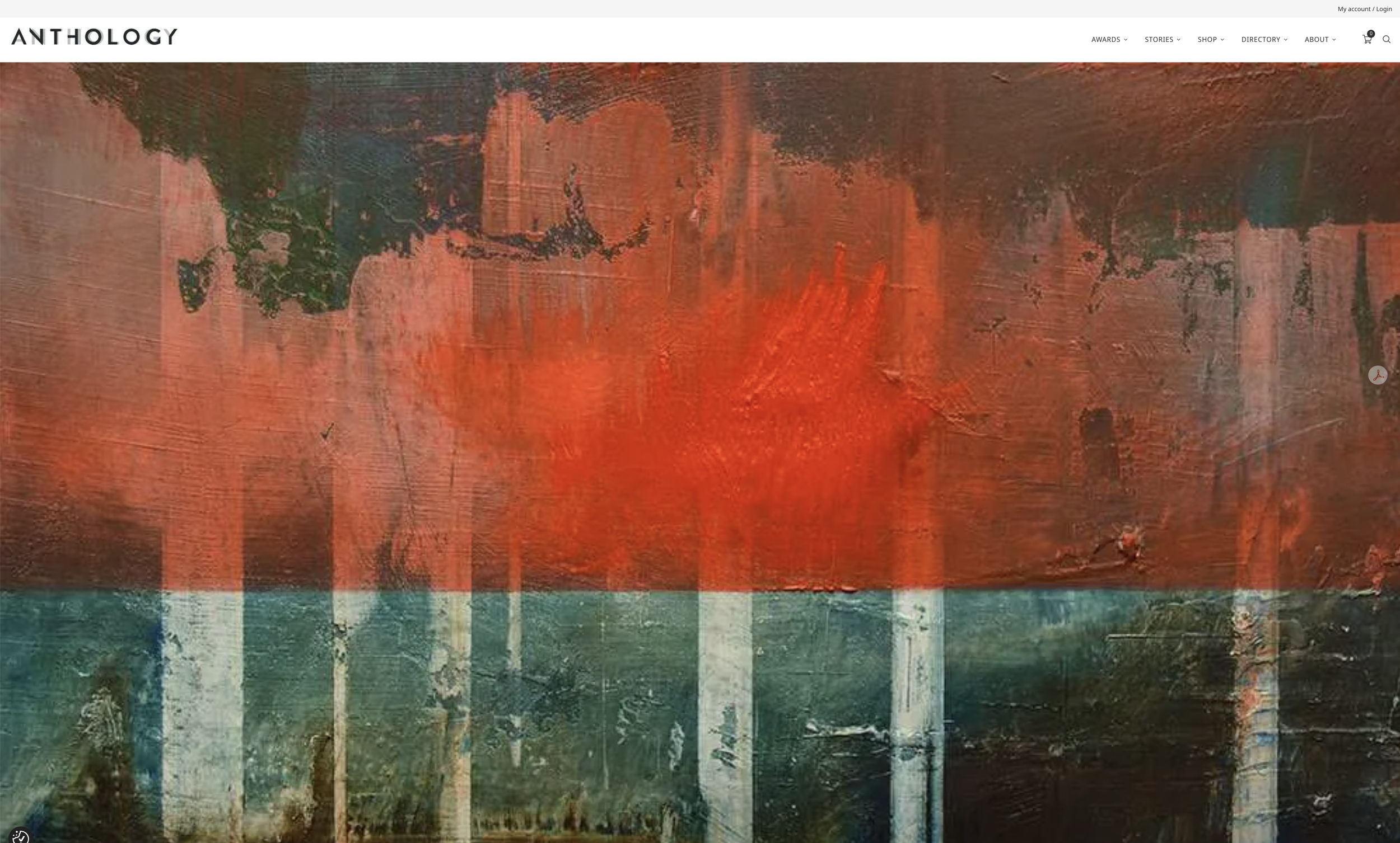 Anthology Magazine featuring Tracy Sweeney, 2020