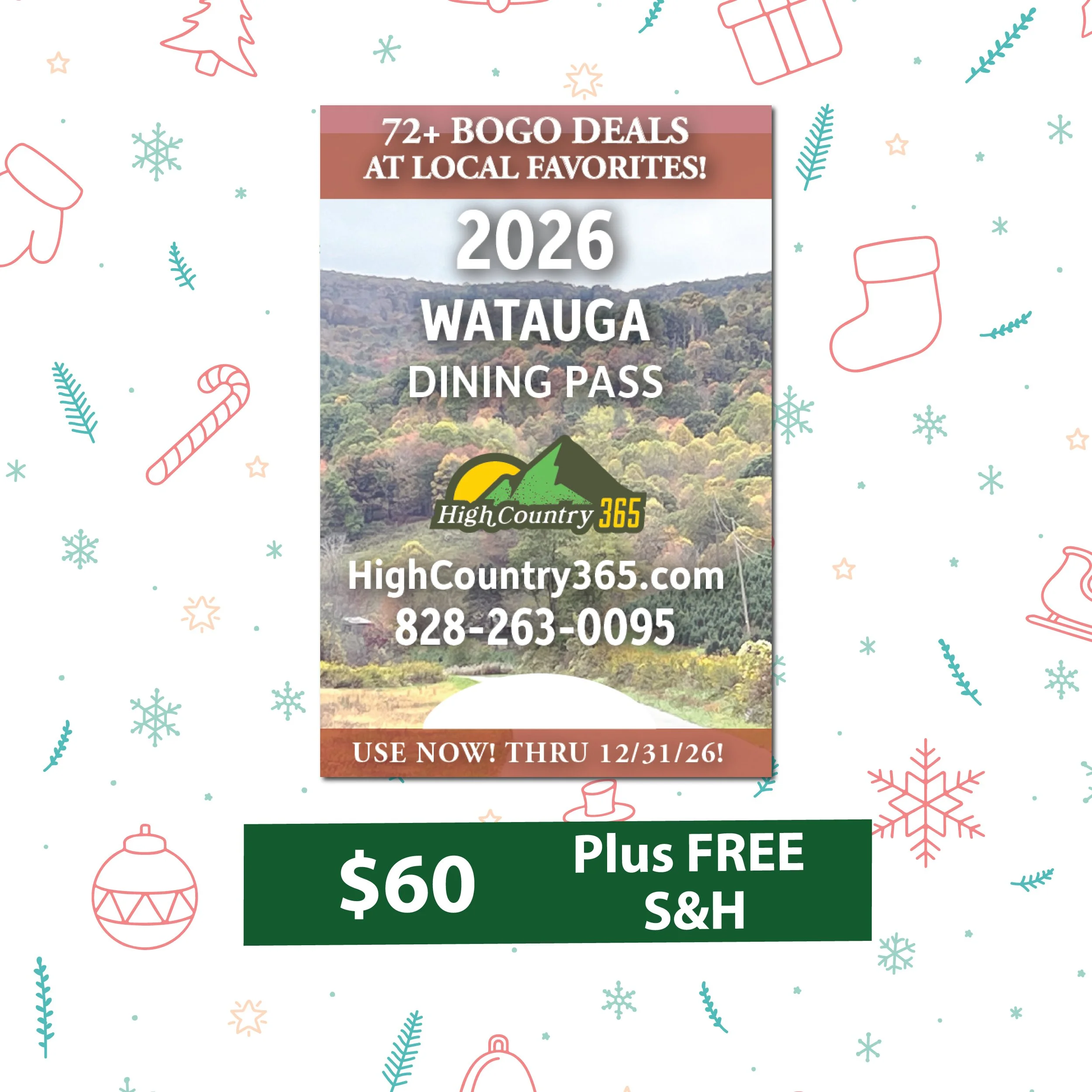 2026 Watauga Dining Pass
