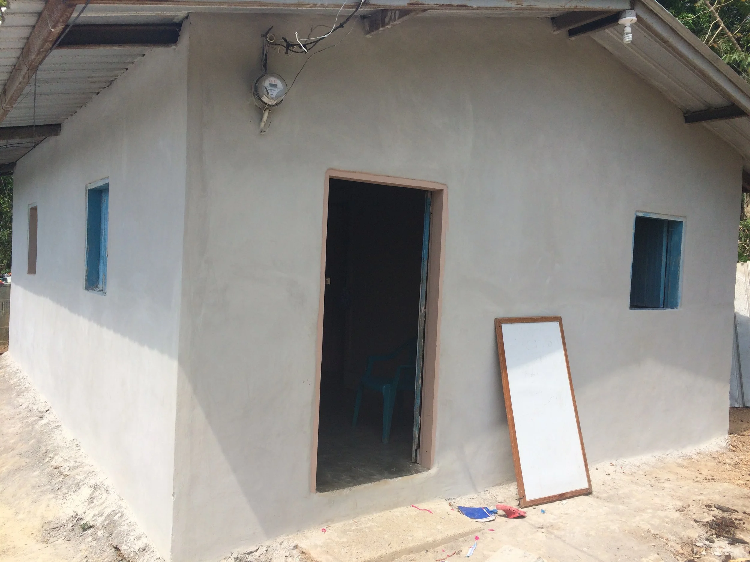 Stuccoing of Pastoral Home