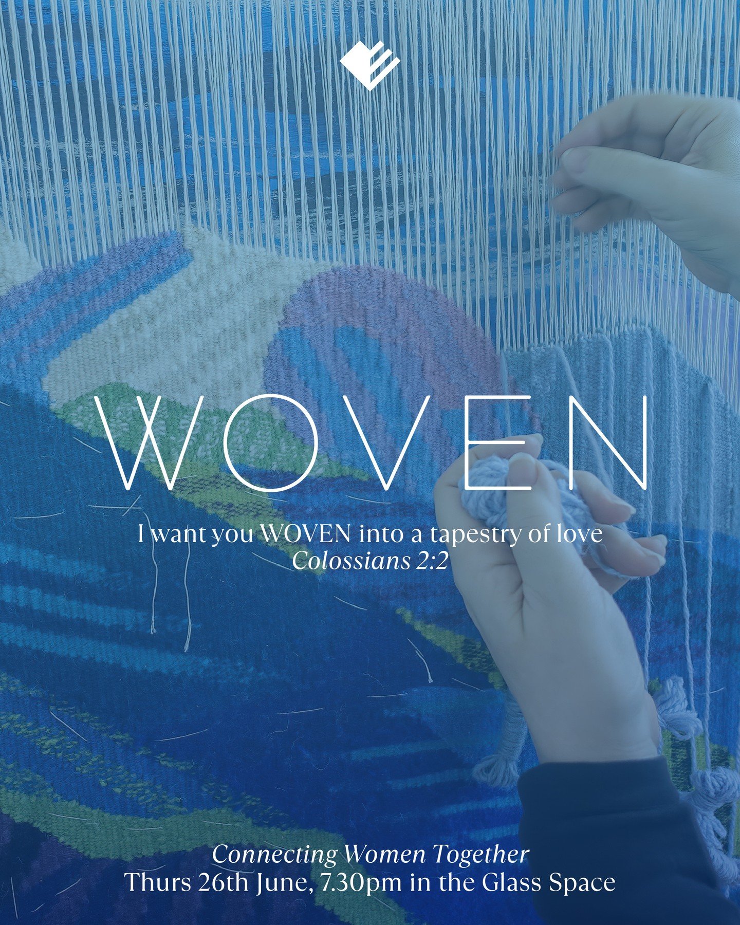 Woven is back again this week - Thursday 26th June at 7.30pm 🌸 ⁠
⁠
We are planning to do another walk together, weather permitting! We will meet at 7.30pm in the foyer and then come back for coffee and a chat.  We are so looking forward to seeing yo