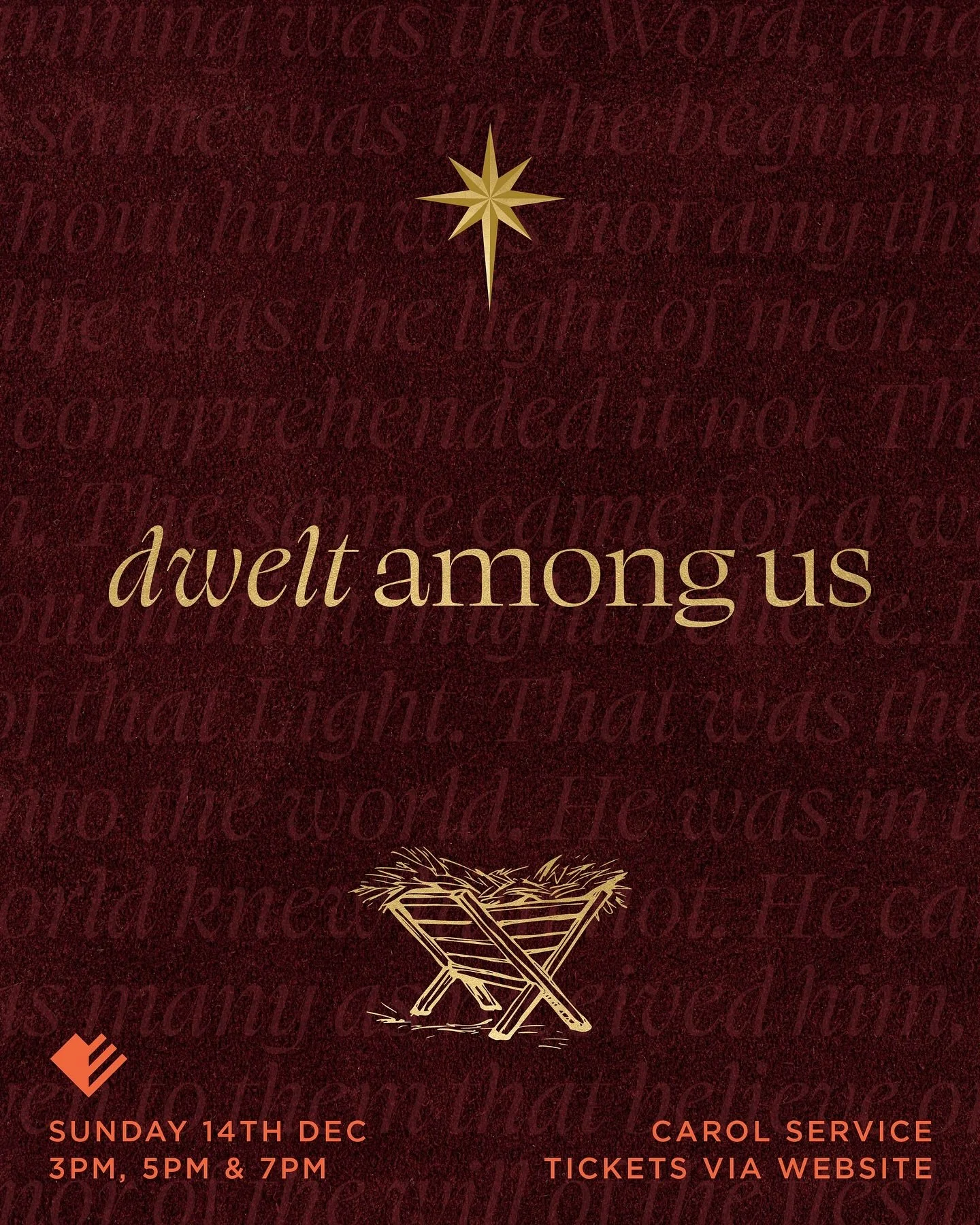 The Christmas season is upon us, and we&rsquo;re so excited to celebrate it with you!

Join us for our Carol Service &mdash; a beautiful evening dedicated to celebrating what Christmas is truly about: JESUS!

To manage the high numbers of people wish