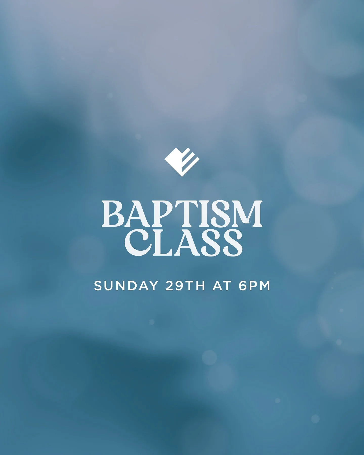 If you&rsquo;ve signed up to be baptised this Easter Sunday, this is your reminder to come along to the baptism class!⁠
⁠
If you&rsquo;re curious about baptism and would like to find out more, you&rsquo;re also very welcome to join the class.