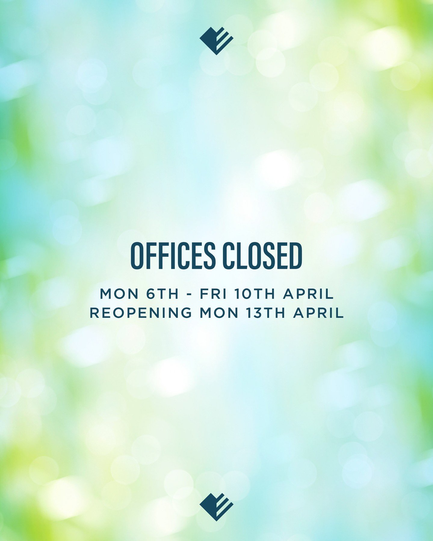Our staff and volunteers are taking a well deserved break! Our offices are now closed and will reopen on Monday 13th April.