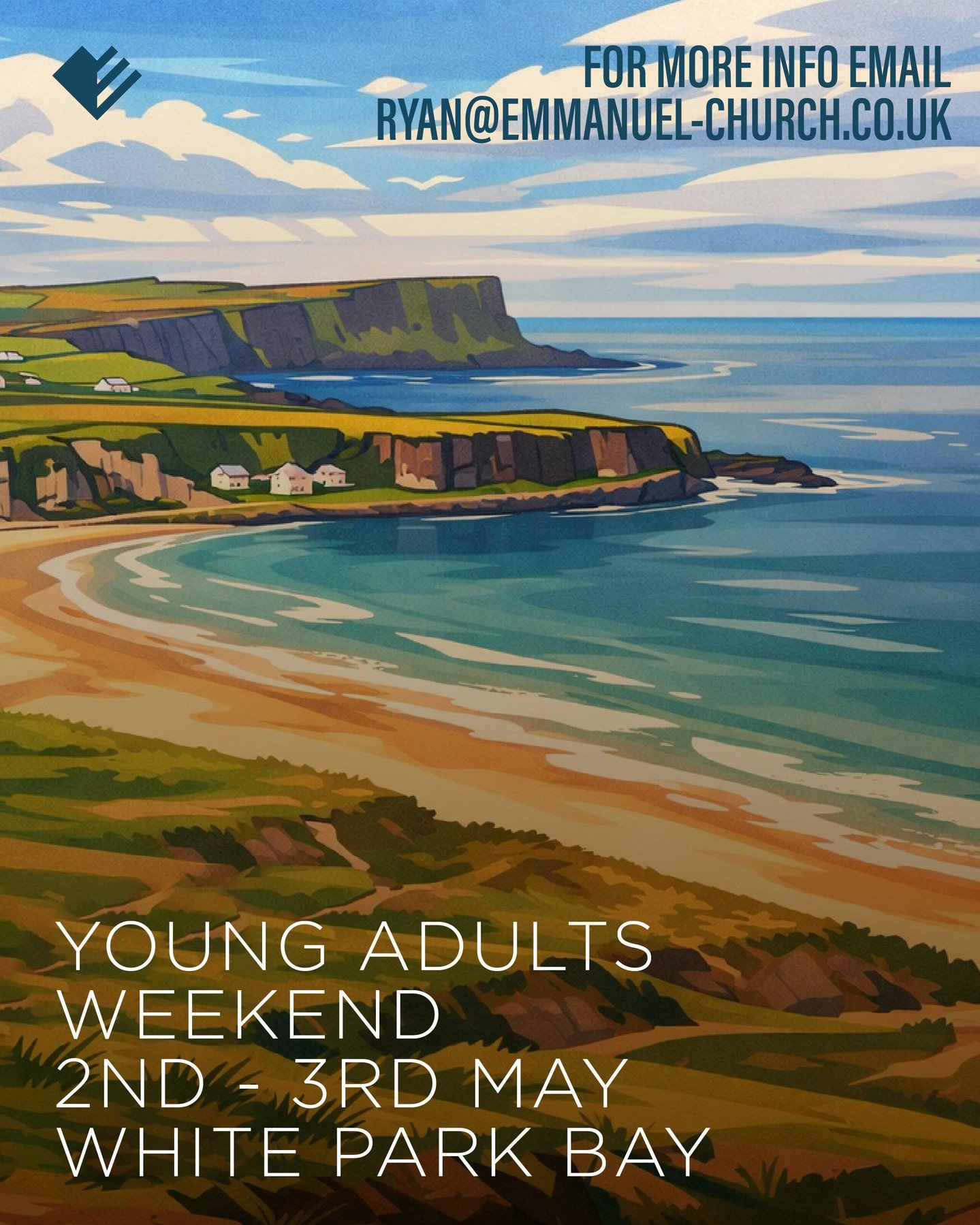We are so excited for our Young Adults Overnight 2nd-3rd May!⁠
⁠
It&rsquo;s going to be a great chance to slow down, have fun, invest in each other and make space for God to draw near.⁠ ⁠
⁠
If you consider yourself a young adult, we&rsquo;d love to s