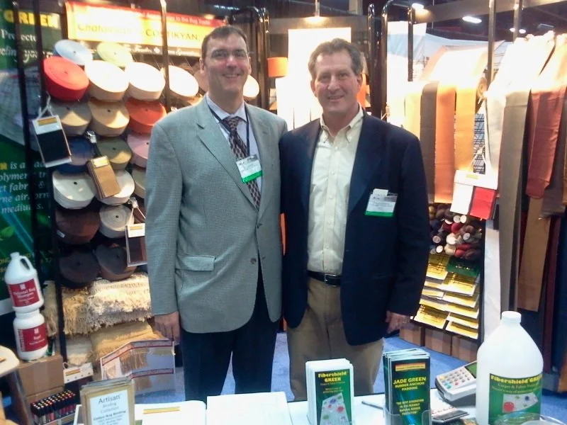 Glenn and Philip Costikyan at Costikyan Booth, Surfaces 2011