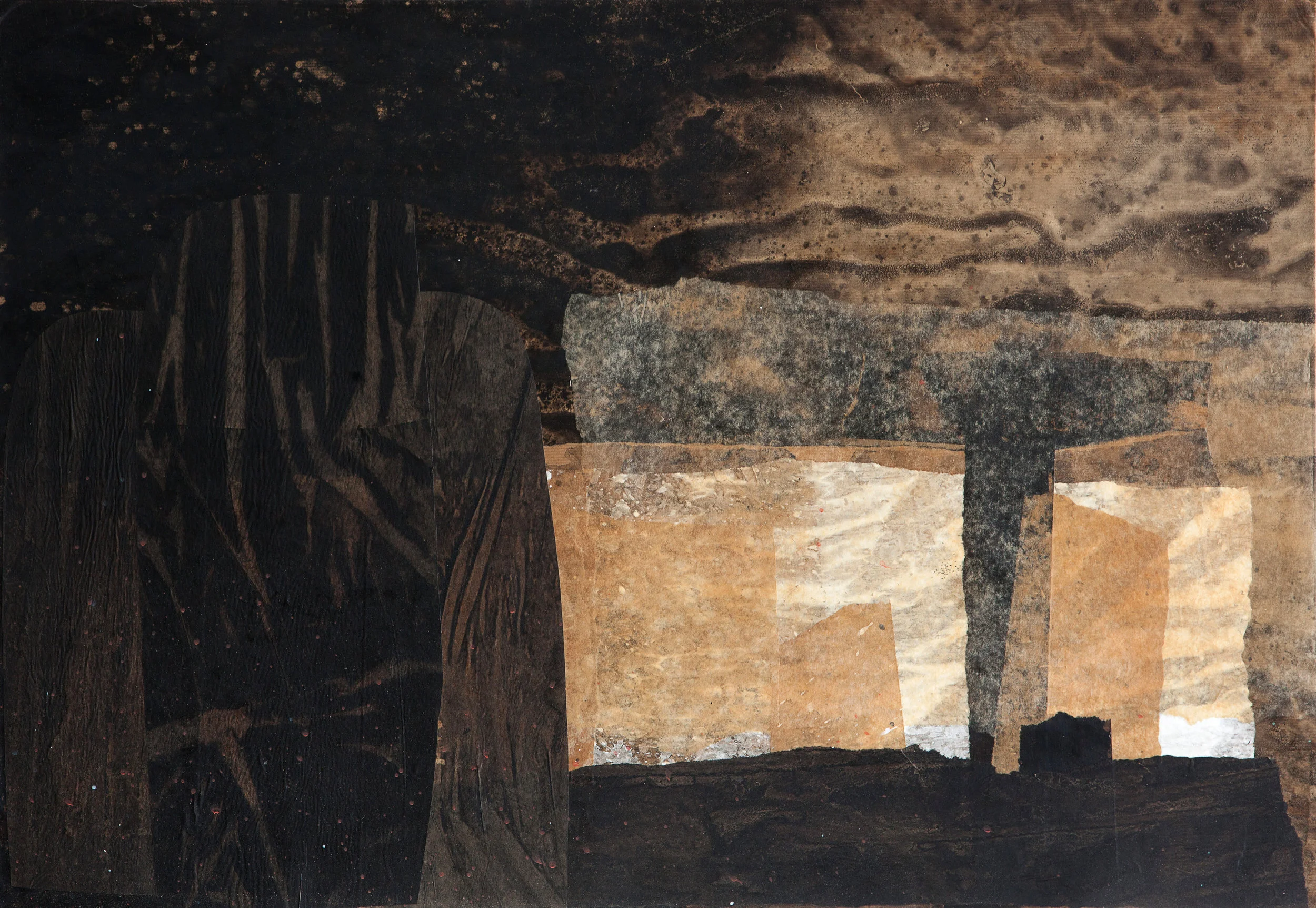   Naturaleza IV  Collage 70 x 100cm, 2018 
