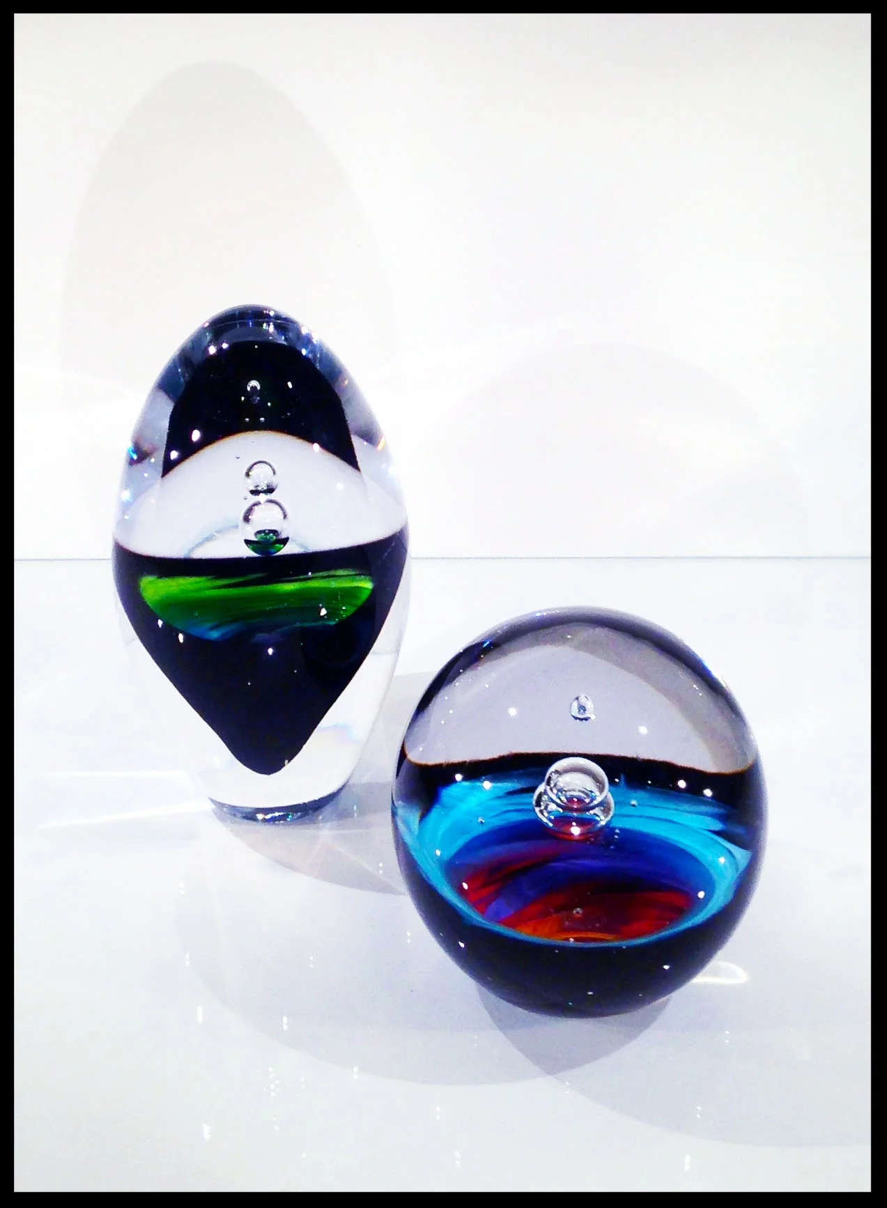Rainbow Reflections- Floating