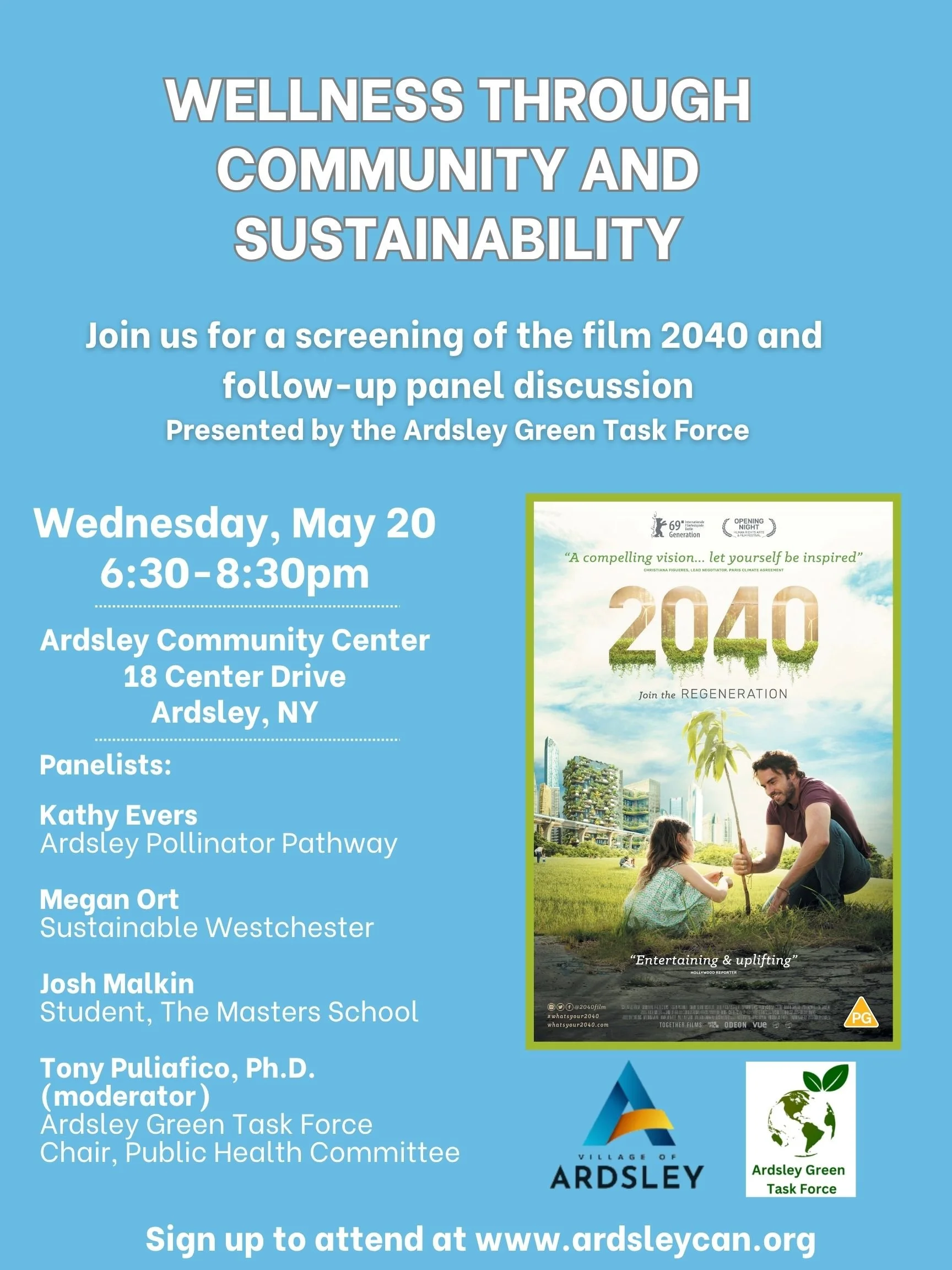 Westchester: Ardsley Green Task Force Panel
