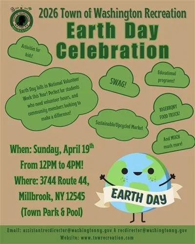Dutchess: Town of Washington Earth Day Celebration 2026