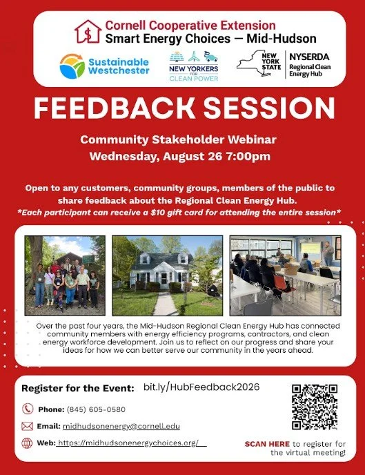 Hudson Valley: Community Feedback Gathering&nbsp;-receive a $10 gift card!