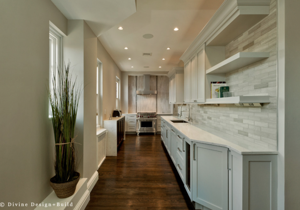 Long, Narrow Kitchen Design — Divine Design+Build