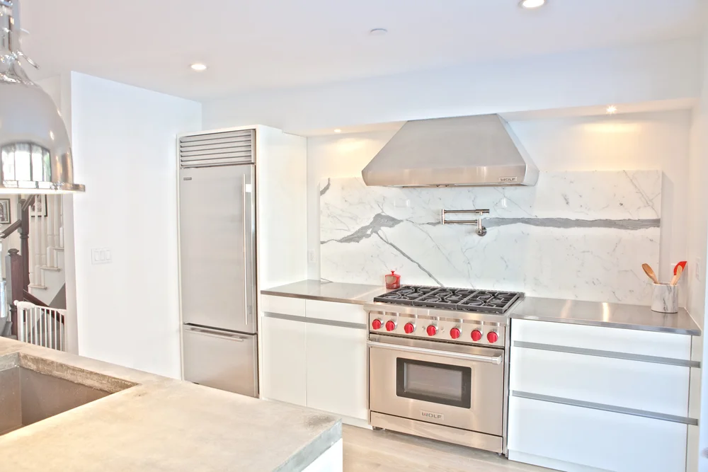 Boston South End Contemporary Kitchen Divine Design Build
