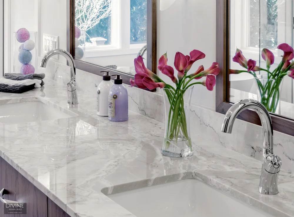 Boston Lincoln Contemporay Transitional Bathroom Divine Design Build