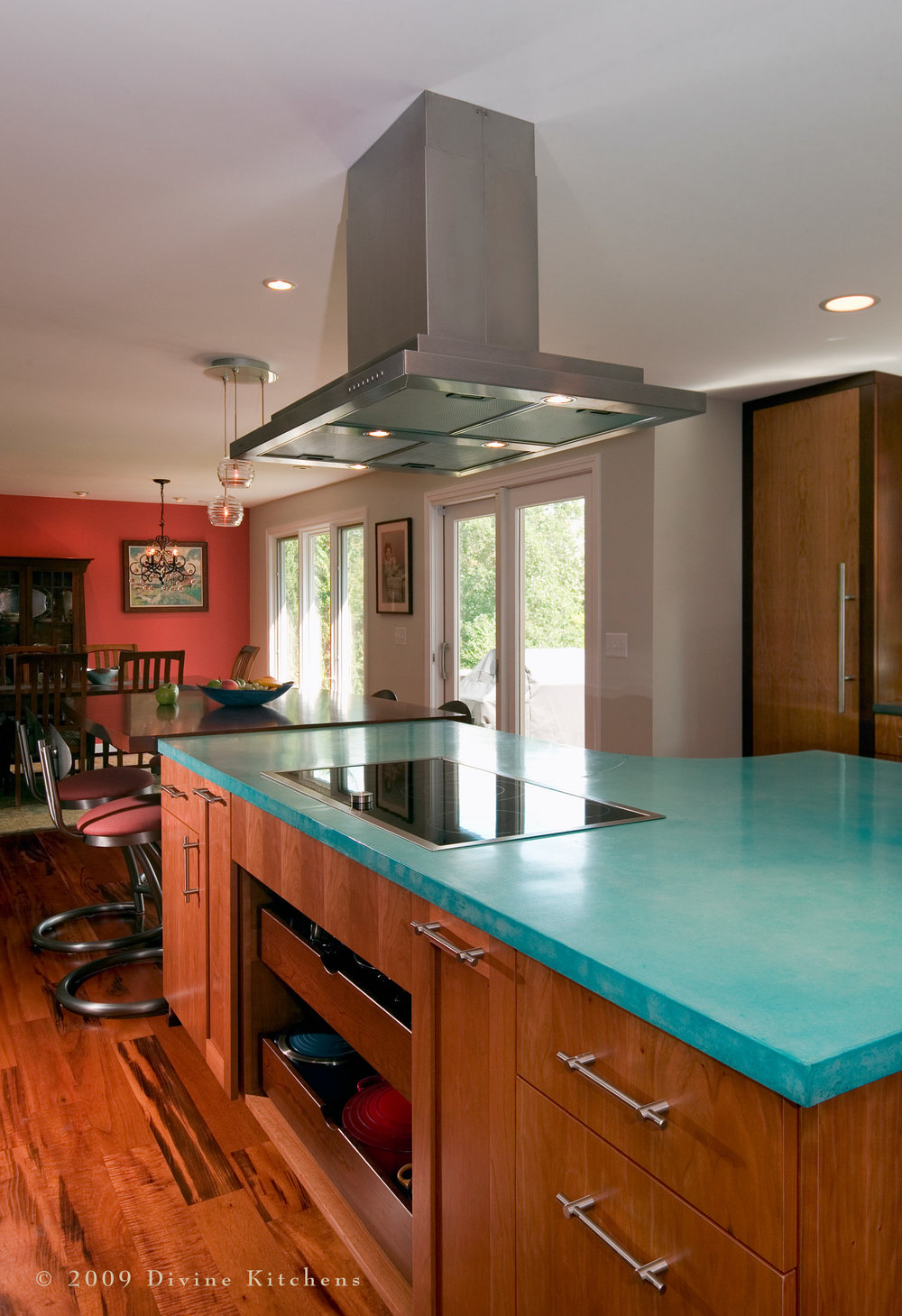 Boston Modern Transitional Colorful Kitchen Divine Design Build