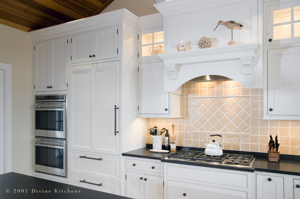 Cape Cod Transitional Traditional Kitchen Beadboard Ceiling