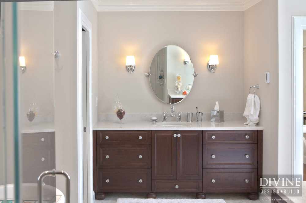 Boston Brookline Elegant Traditional Master Bathroom Suite