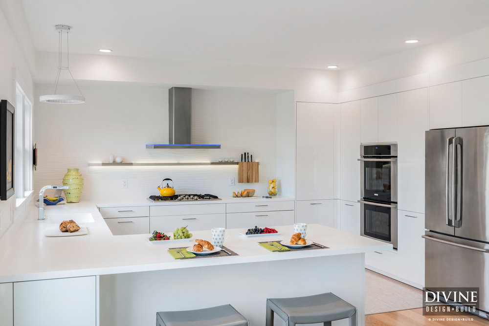 Boston Scituate Seaside Contemporary Leicht Kitchen Divine