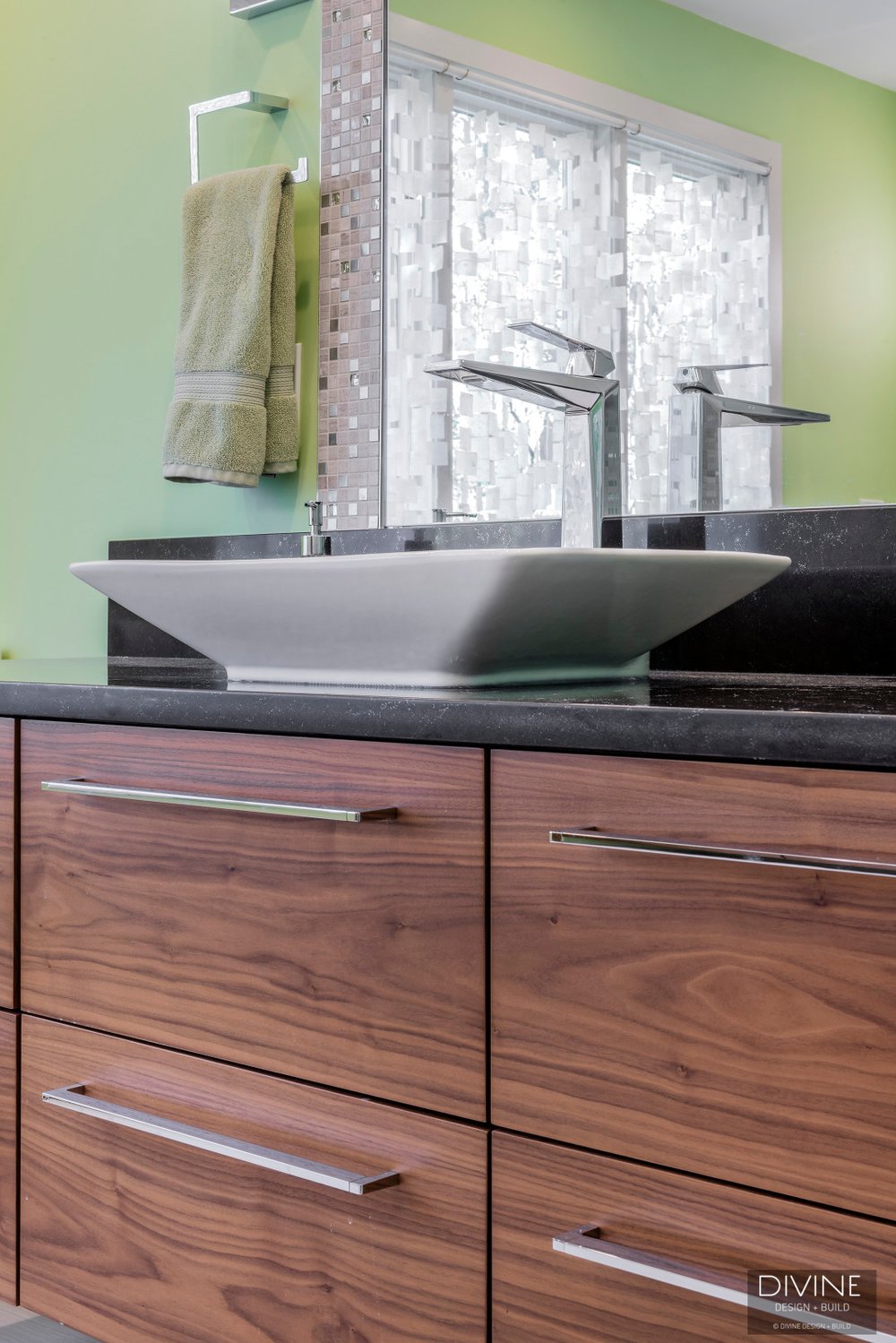 Boston Weston Contemporary Transitional Master Bathroom Suite