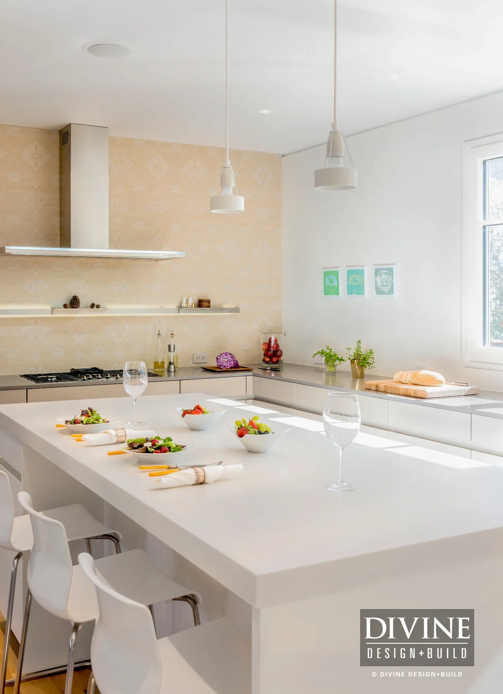 Cambridge Contemporary Modern Leicht Kitchen Divine Design Build