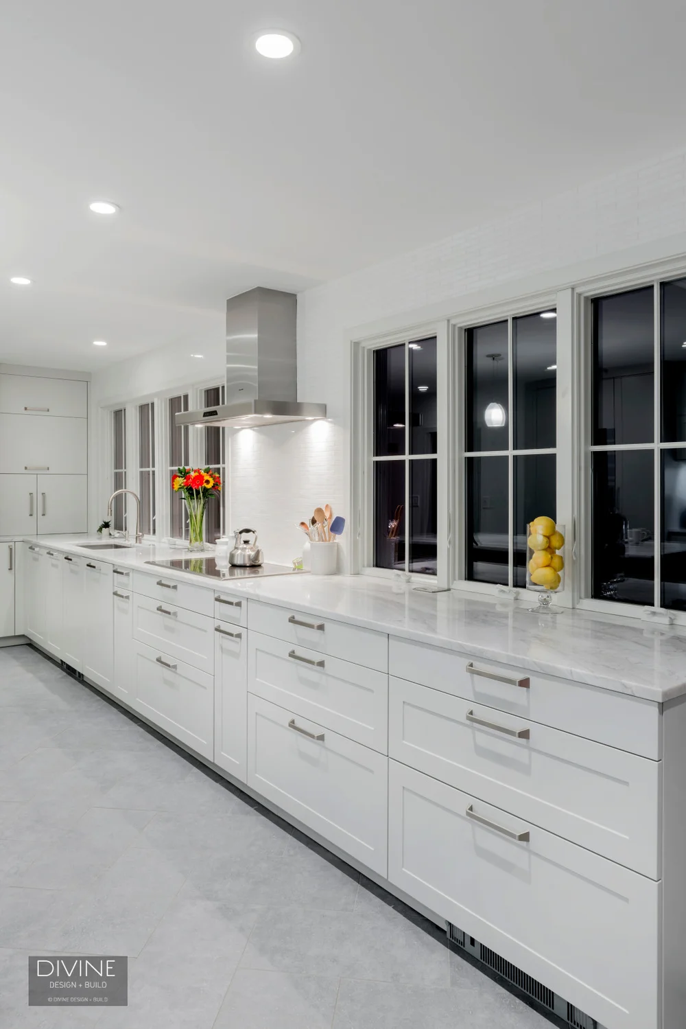 Boston Metrowest Transitional Leicht Kitchen Lots Of Windows