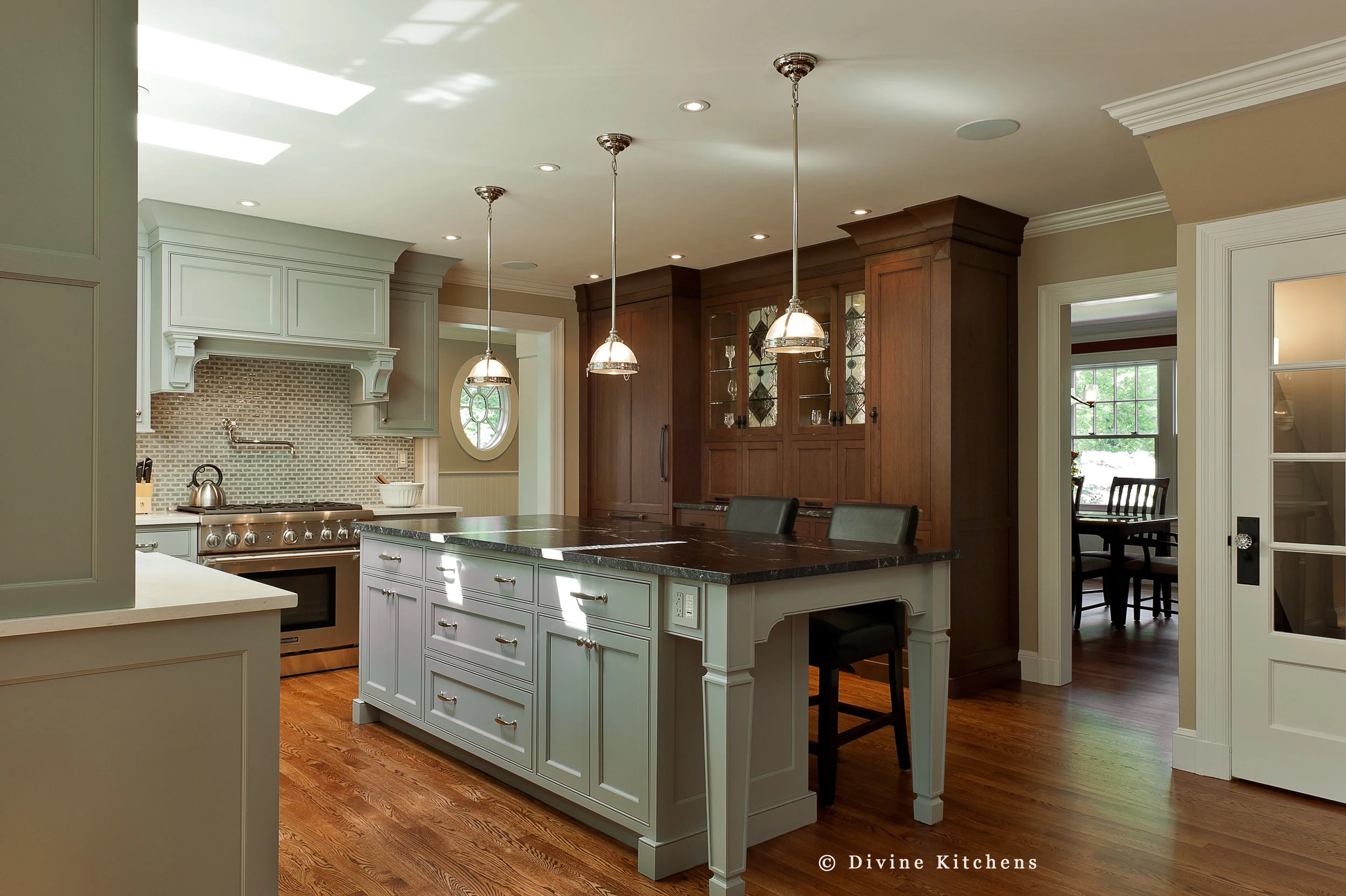 Boston Newton Traditional Kitchen In Restored Historical Victorian