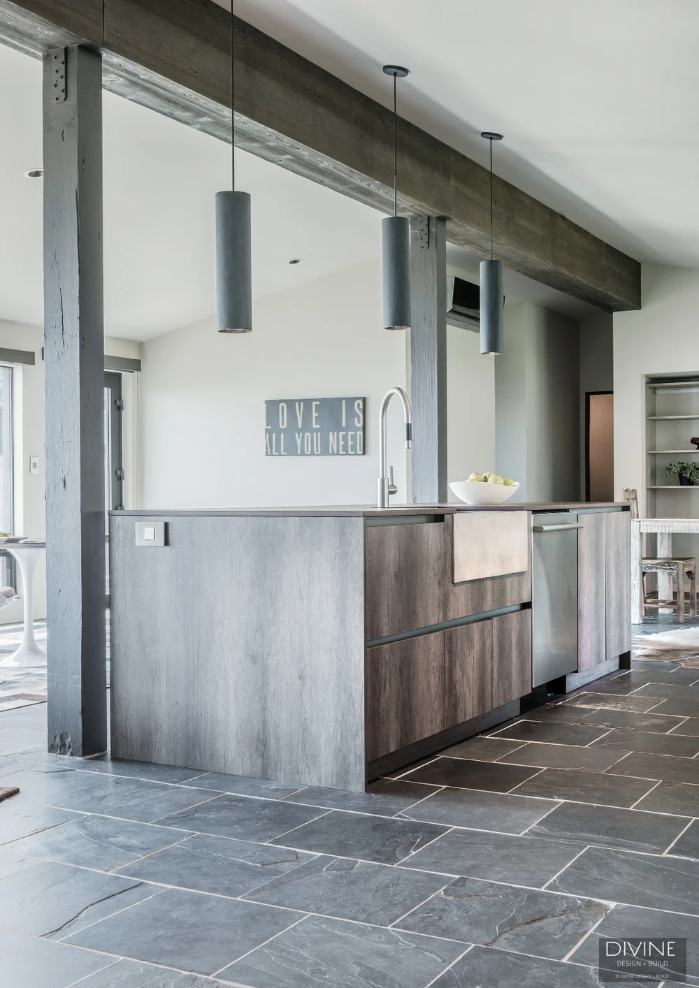 Boston North Shore Swampscott Waterfront Contemporary Kitchen