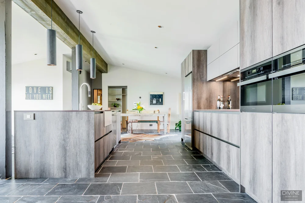 Boston North Shore Swampscott Waterfront Contemporary Kitchen
