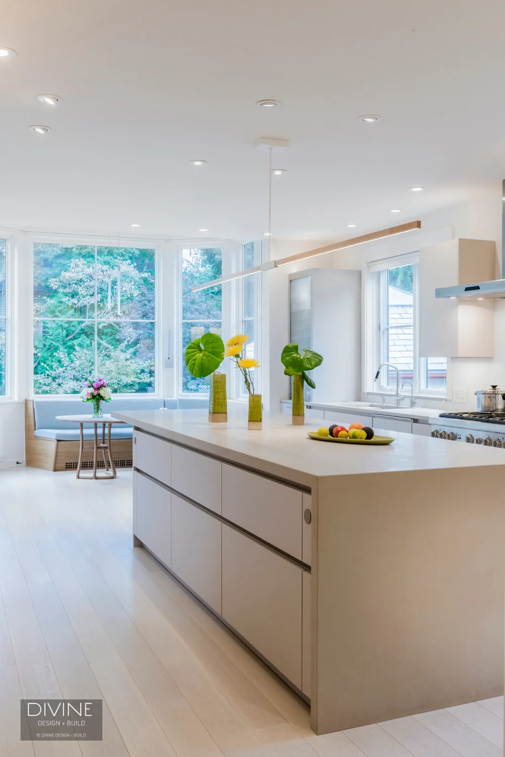 Cambridge Contemporary Kitchen In Victorian Home — Divine Design+Build