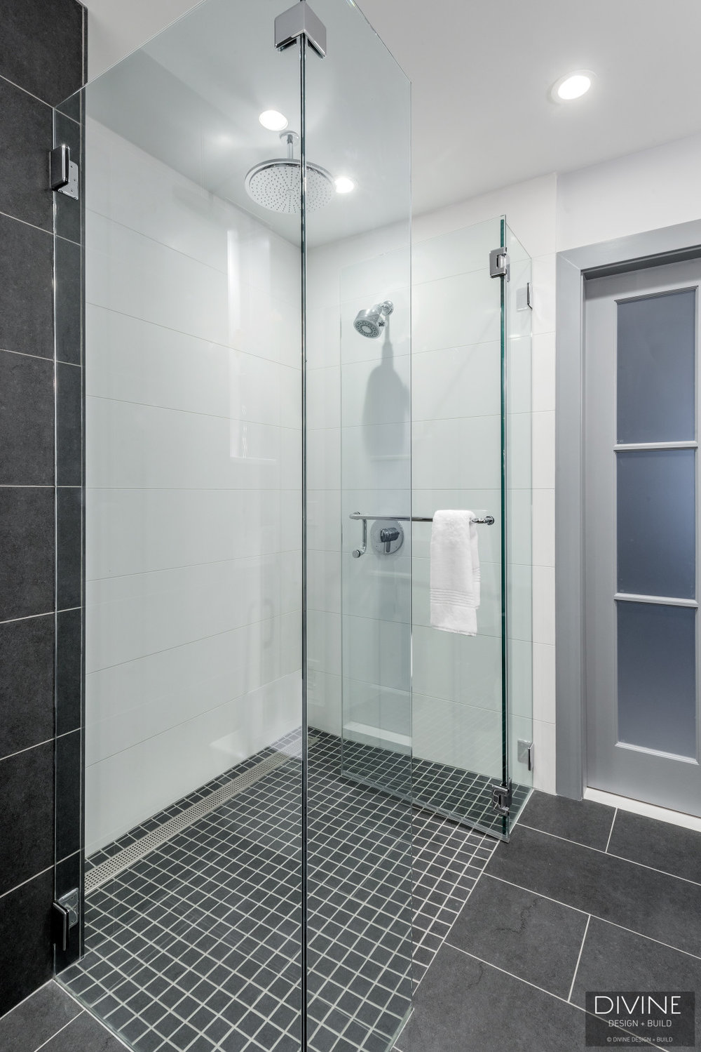 Boston Metrowest Concrete Leicht Contemporary Bathroom — Divine Design+Build