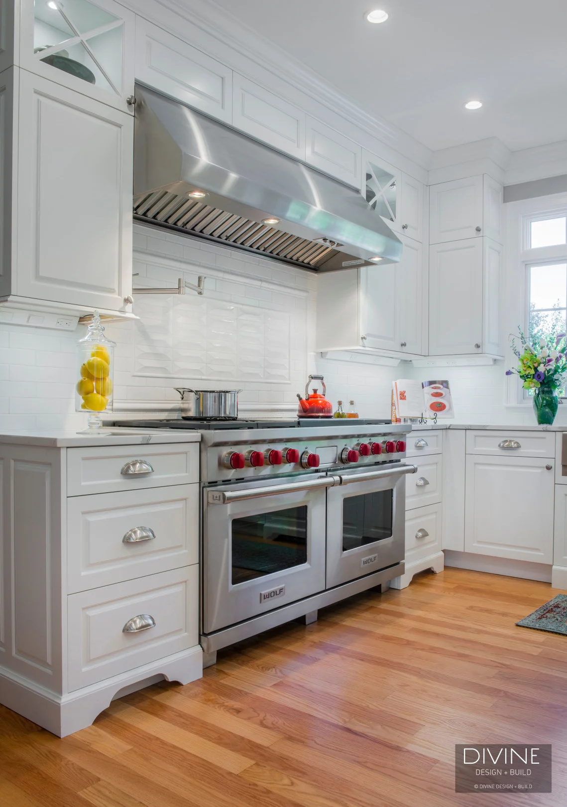 Boston Metrowest Traditional Kitchen Commercial Wolf Range